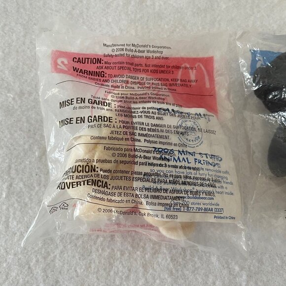 Build A Bear Dimples & Velvet Teddy Ballerina McDonalds Happy Meal 2006 #2 #5 - Picture 8 of 13